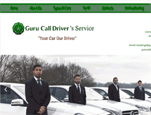 Tablet Screenshot of gurucalldrivers.com